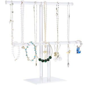 Jewelry Stand Necklace Holder, Acrylic Jewelry Display Holder, Necklace …